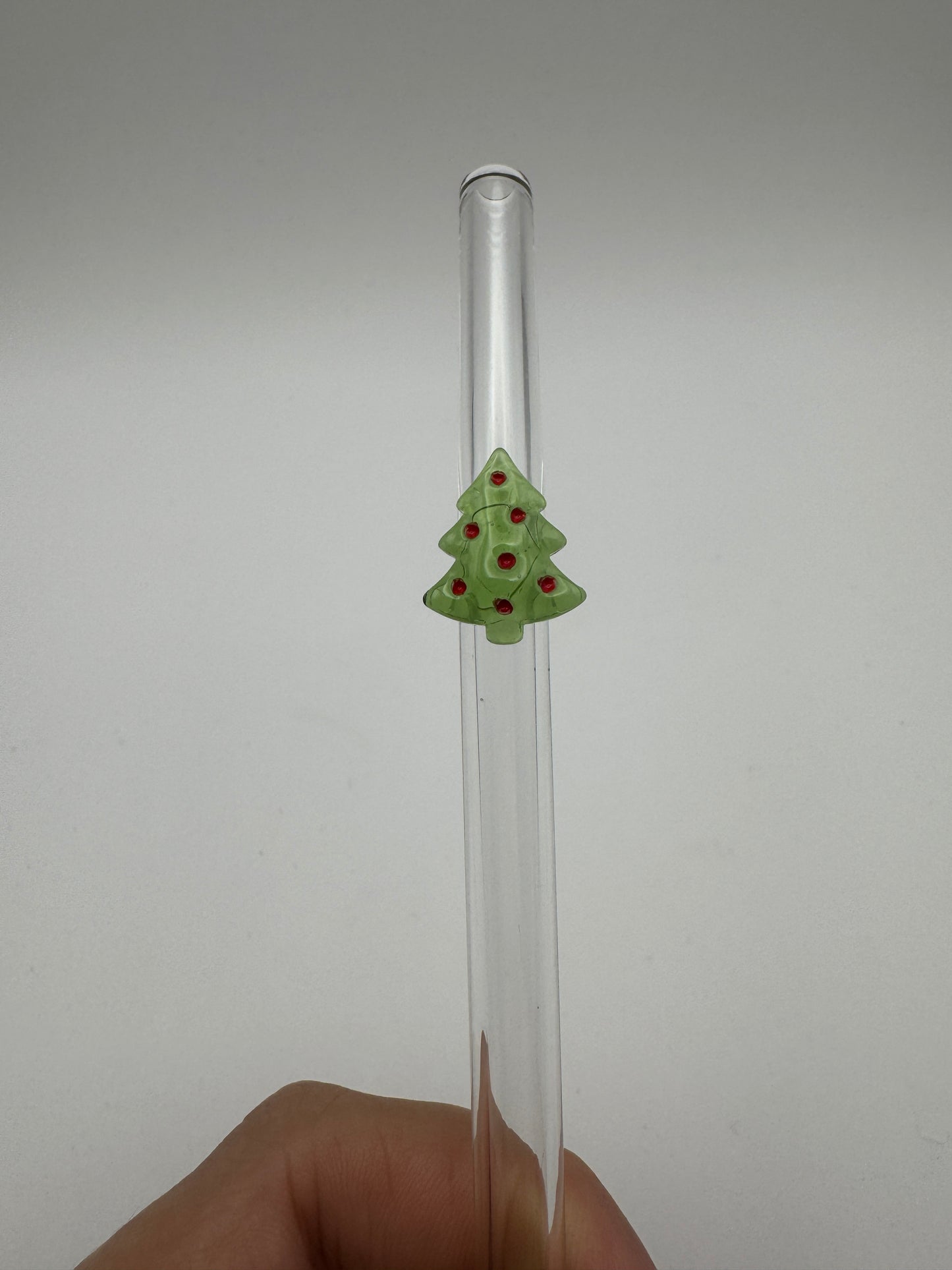 Glasstrohhalm Weihnachten 🎅 🎄