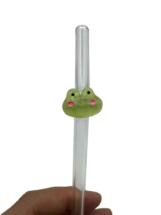 Glasstrohhalme mit Figuren – B-Ware