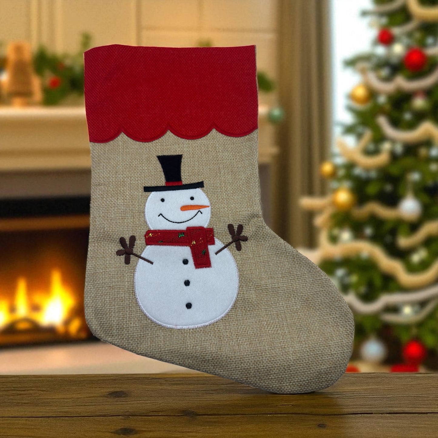 🎄 Personalisierbare Weihnachtsstrümpfe – Liebevolle Details für dein Fest!